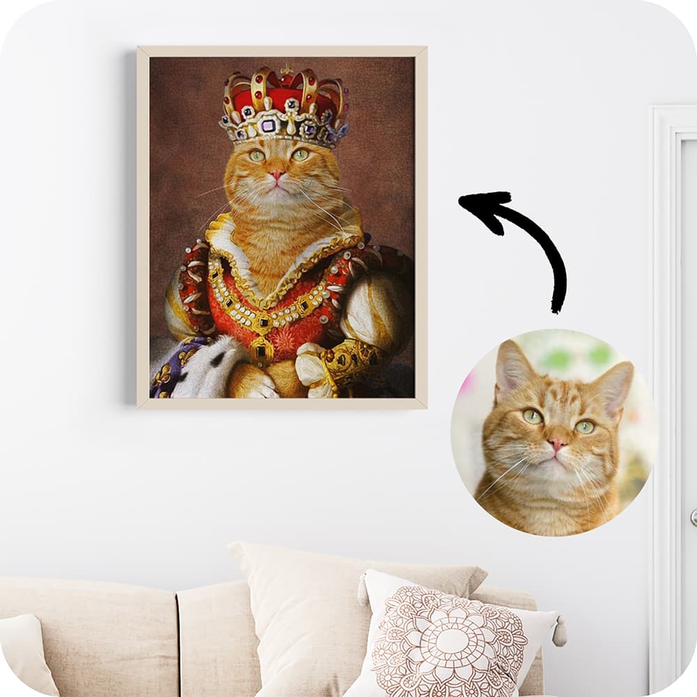 Princezna z Oranžska - Portrét Mazlíčka